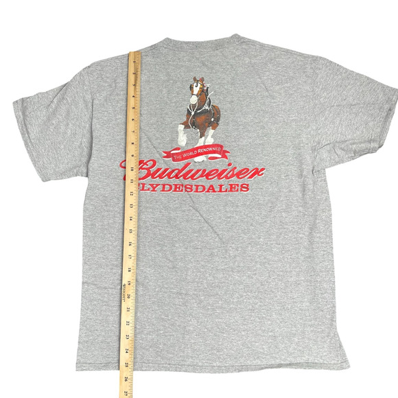 Budweiser Clydesdales South Point Casino Las Vegas T-Shirt Men M Beer Gambling - Picture 3 of 4